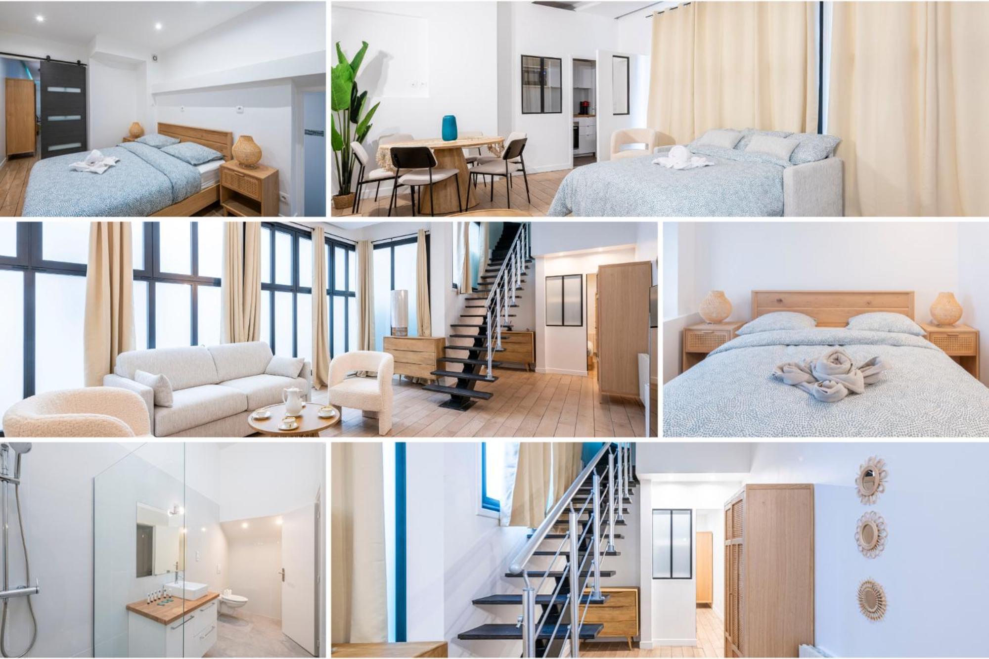 Magnifique Loft Le Brando - 3 - 2 Salles De Bain - 10 Personnes - Proximite Parc Des Expositions *